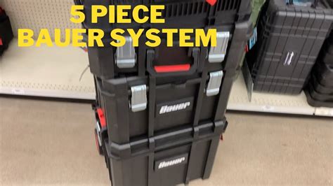 Bauer New Modular Storage System In Store New Icon Tool HarborFreight