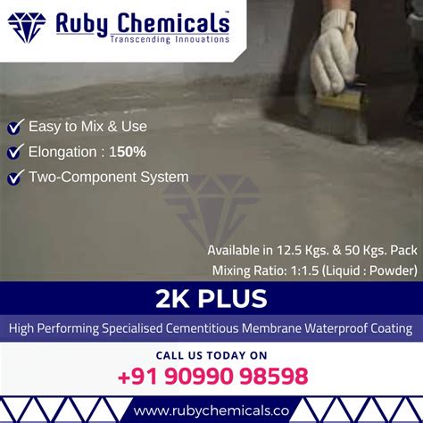 K Plus Two Component High Performing Specialised Cementitious