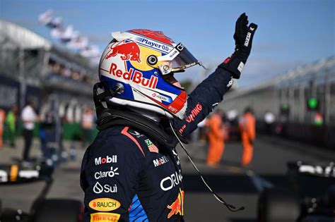 Imparable Verstappen Consigue La Pole En El Gp De Australia De F