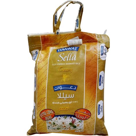 Jual Daawat Creamy Sella Basmati Rice Beras Basmati Kemasan Kgs