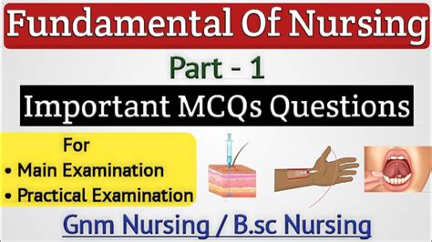 Fundamental Of Nursing Important Mcqs Fundamental Of Nursing