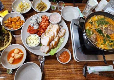 종로3가역 맛집 전주집 굴보쌈에 감자탕까지 네이버 블로그