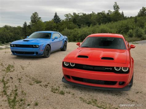 Track Tested 2019 Dodge Challenger Srt Hellcat Redeye Vs 2019 Dodge