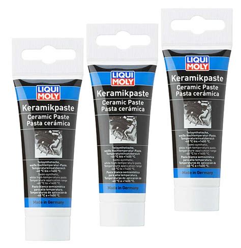 LIQUI MOLY Keramikpaste Hochtemperaturpaste 50g Menge 3x