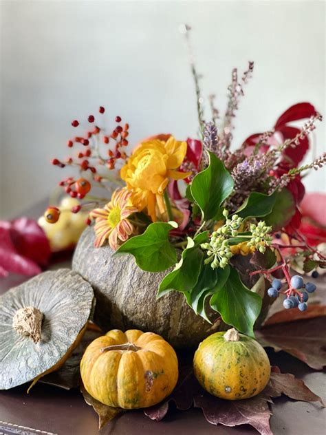 Il Centrotavola Con La Zucca Una Bellissima Decorazione