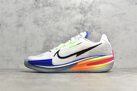 Nike Zoom Gt Cut White Rainbow Basketball Shoes Sports Shoes Zoom Gt