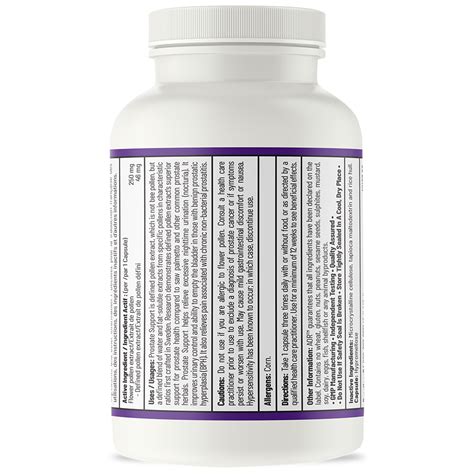 Aor Prostate Support 90 Vegcaps White Cross E Store