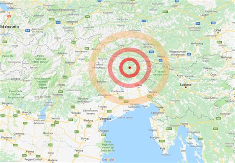 Scossa Di Terremoto In Friuli Avvertita A Udine Gorizia Cortina