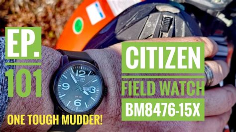 Citizen Eco Drive Field Watch BM8476 15X YouTube