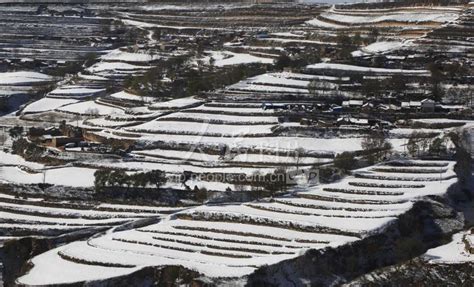 甘肃通渭：华家岭雪霁初晴 人民图片网