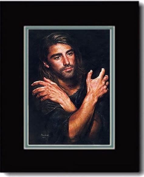 I Am Fine Art Archival Print Double Matted Jesus Art By Akiane