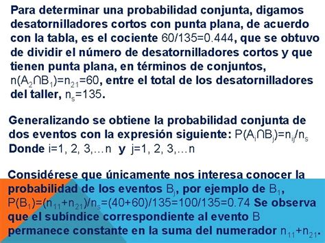 Probabilidad Condicional Marginal Y Conjunta Independencia De Eventos