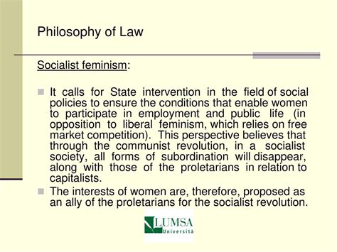 Philosophy Of Law Feminist Theories Equalitydifference Ppt Download