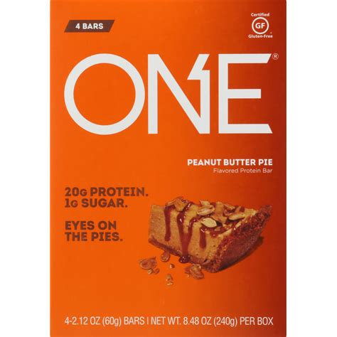 One Protein Bar Peanut Butter Pie 4 Each Instacart