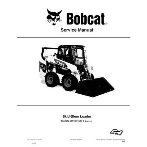 Manual De Servicio En Pdf Del Minicargador Bobcat S66