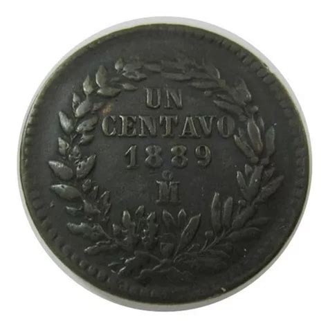 Moneda 1 Un Centavo Mexico 1889 en venta en Campeche Campeche por sólo