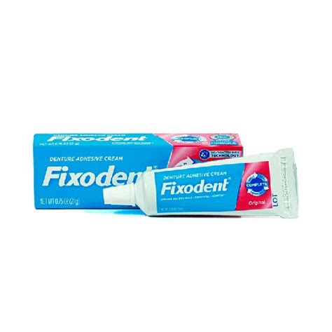 Fixador De Dentadura Fixodent Original Creme 21G P G