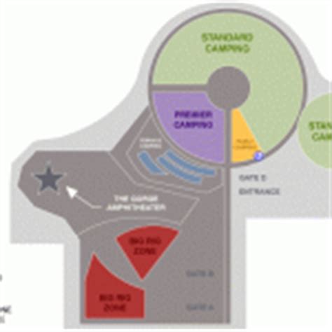 Gorge Amphitheatre, Quincy WA | Seating Chart View