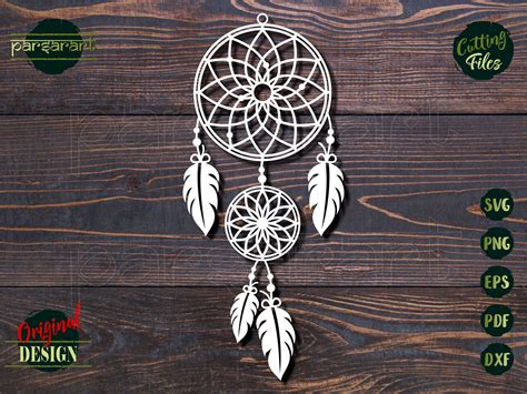 Mandala Boho Mandala Svg Dream Catcher Clipart Tie Dye Vinyl