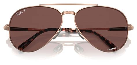 Lunettes De Soleil Ray Ban Aviator II Titanium Large RB8225 3140 AF 62