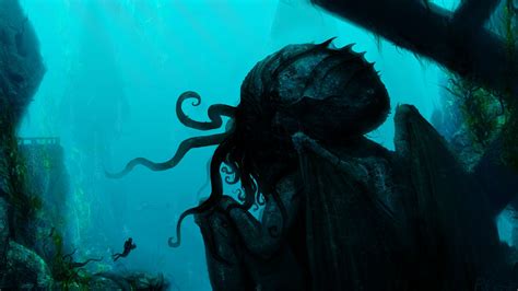 Kraken Vs Cthulhu