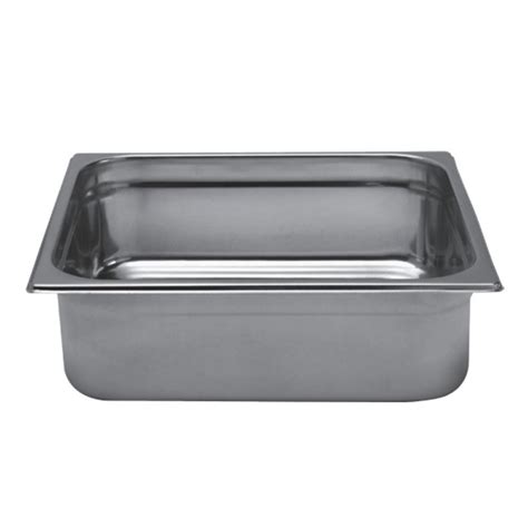 Bac gastro inox professionnel capacité GN 2 3 hauteur 200 mm BA23200 L2G