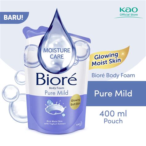 Jual Biore Beauty Sabun Mandi Cair Pelembab Kulit Pure Mild Ekstrak