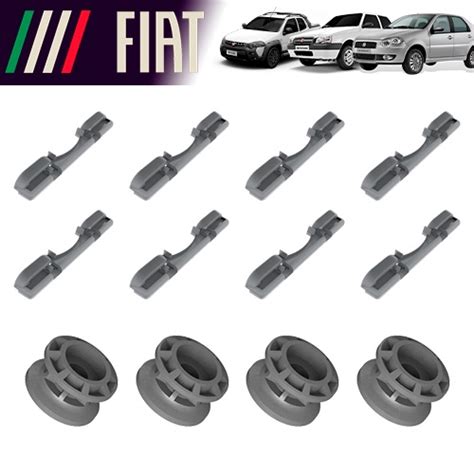 Kit Deslize Do Banco Fiat Siena Strada Uno Fiorino Palio Shopee Brasil