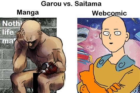 Garou vs. Saitama : r/OnePunchMan