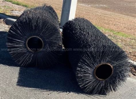 2 Used Street Sweeper Brushes Allsurplus