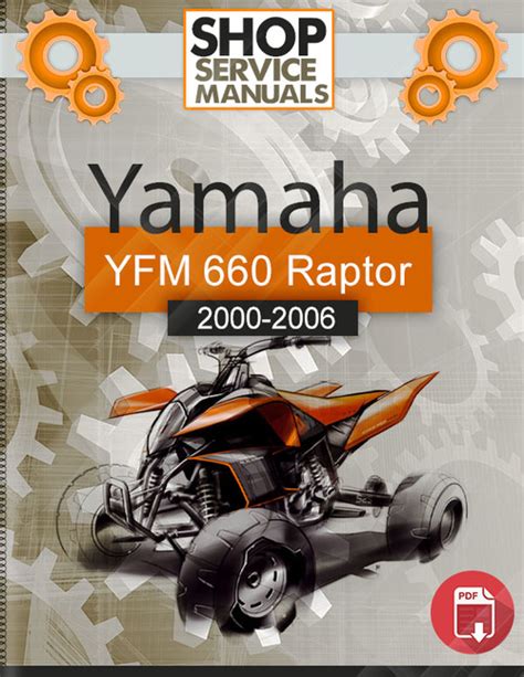 Yamaha Atv Yfm 660 Raptor 2000 2006 Service Repair Manual Tradebit