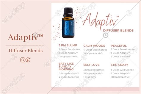 Adaptiv Diffuser Blends By Sharna Crouch