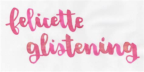 Ink Review Colorverse Felicette & Felicette Glistening — Mountain of Ink