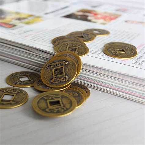 10Pcs Feng Shui Coins 1 00 2 3Cm Lucky Chinese Fortune Coin I Ching Se