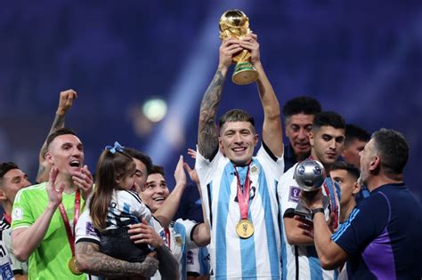 Pictures As Lisandro Martinez Lifts World Cup With Argentina