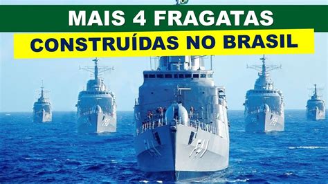 A Marinha do Brasil está construindo 4 Fragatas da Classe Tamandaré