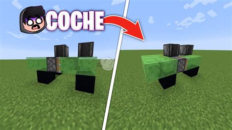 C Mo Hacer Un Coche Que Funciona En Minecraft Sin Mods Carro