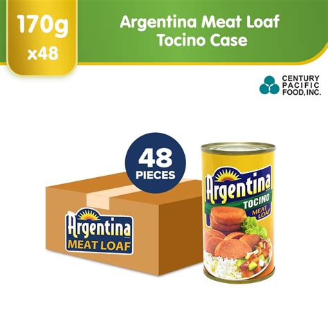 Argentina Meat Loaf Tocino 170g X48 Lazada PH