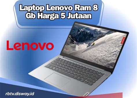 Laptop Lenovo Ideapad Punya Kombinasi Desain Elegan Dan Spesifikasi