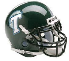 Tulane Green Wave 1998-Present Mini Helmet by Schutt | Sports Memorabilia!