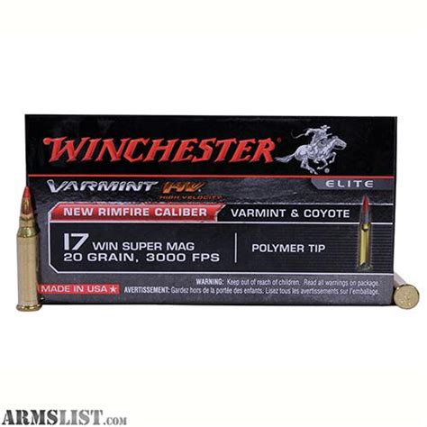 ARMSLIST For Sale Trade Winchester 17 WSM