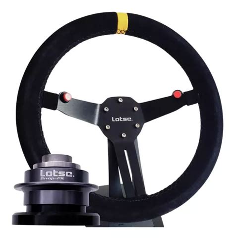 Volante Lotse Rgt Camur A Preto Saque Rapido Vw Parcelamento Sem Juros