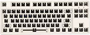 Keys RGB Modular Mechanical Keyboard TKL Layout Wired Gaming Keyboard DIY Kit With Hot Swap