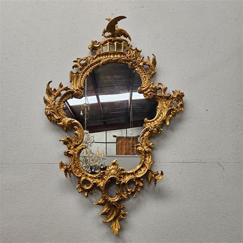 Antique French Gilt Bronze Louis Xv Style Mirror Moonee Ponds Antiques