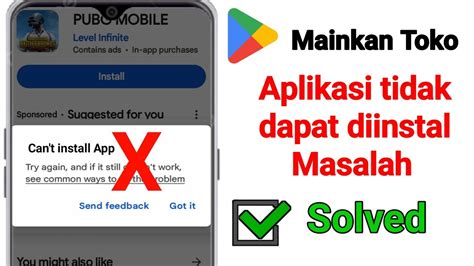 Cara Mengatasi Masalah Tidak Bisa Install Aplikasi Di Playstore Tidak