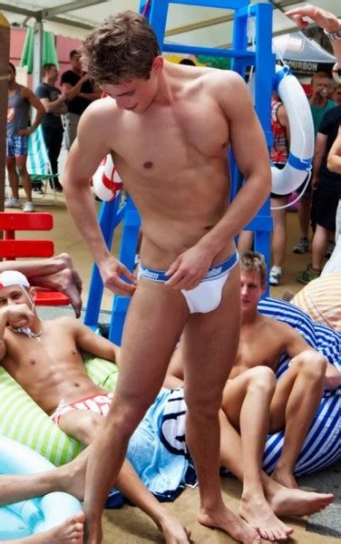 Swimmer Naked Wearing Jocktrap 3 My Own Private Locker Room