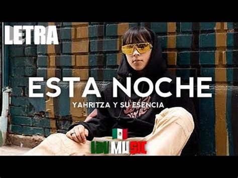 Esta Noche Yahritza Y Su Esencia LETRA YouTube