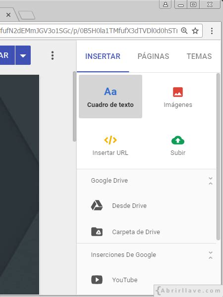 Insertar Texto Tutorial De Google Sites Abrirllave