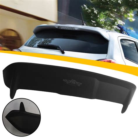 Factory Wholesale Shiny Black Ducktail Rear Carbon Spoiler For