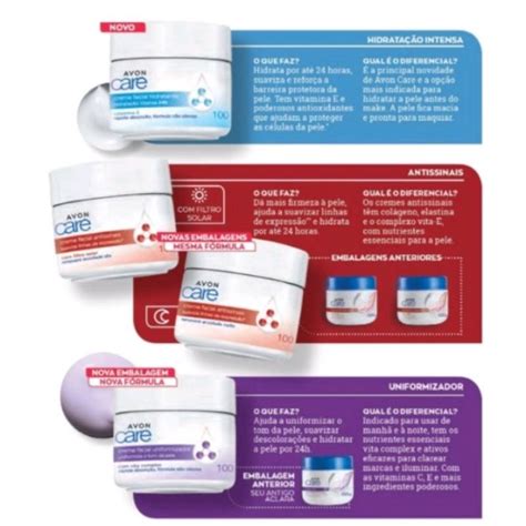 Hidratante Facial Avon Care Antissinais Hidratante Ou Uniformizador